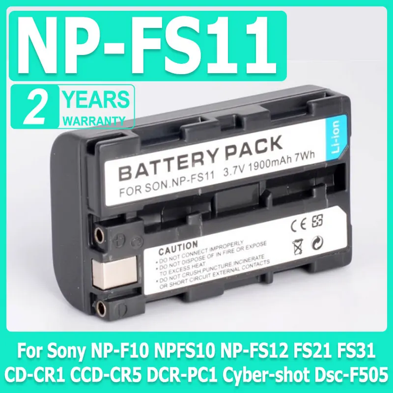 

Новый аккумулятор NP-FS11 NP-FS10 NPFS11 для Sony NP FS11 NP-F10 NPFS10 NP-FS12 FS21 FS31 CD-CR1 CCD-CR5 DCR-PC1 Cyber-shot DSC-F505