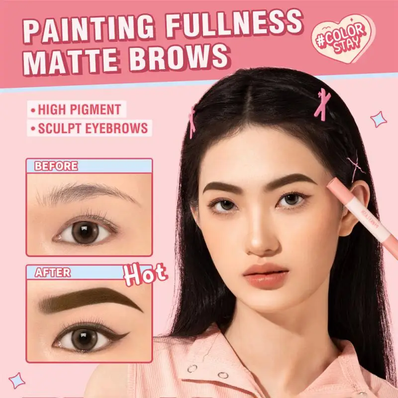 1/2/3 PCS Gel per sopracciglia a colori impermeabile a lunga durata trucco uniformemente colorato con radici pratica per principianti liscio come la seta e facile da usare