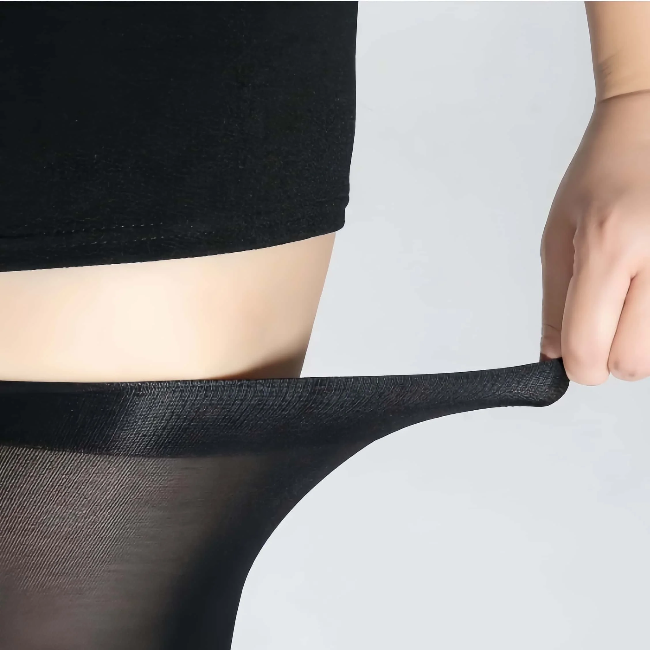3XXXL Overknee-Strümpfe für Damen Cosplay Lolita Mädchen Ultradünne Überknie-Seidenstrümpfe Übergröße Rot Schwarz Weiß