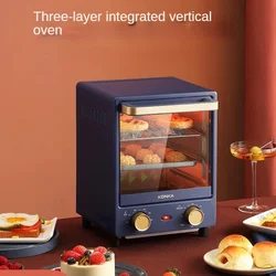 Konka mini retro vertical small oven multi-functional pizza oven smart home temperature-controlled small oven baking