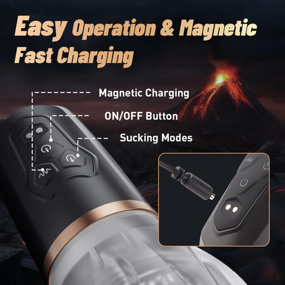 Copa Mastubador Masculino de Sucção Automática para Homens, Boquete Vibratório, Suprimentos para Masturbação, Máquina Sexual, Artigos Adultos, Brinquedos Sexuais