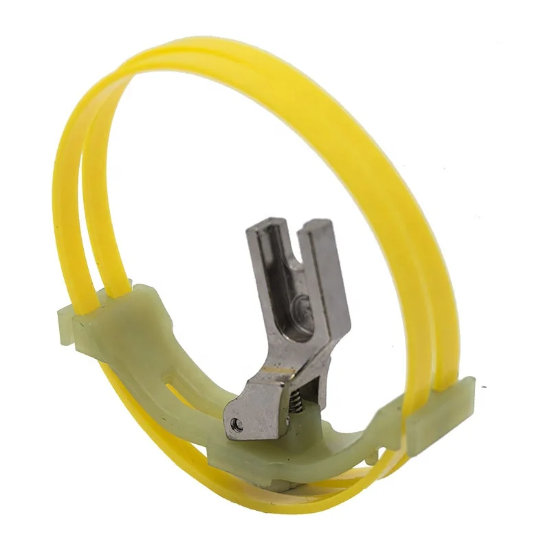 Nylon Double Ring Foot for Industrial Needle Sewing Machine Leather PVC Heavy Fabric Presser Feet Sewing Machine Accessories