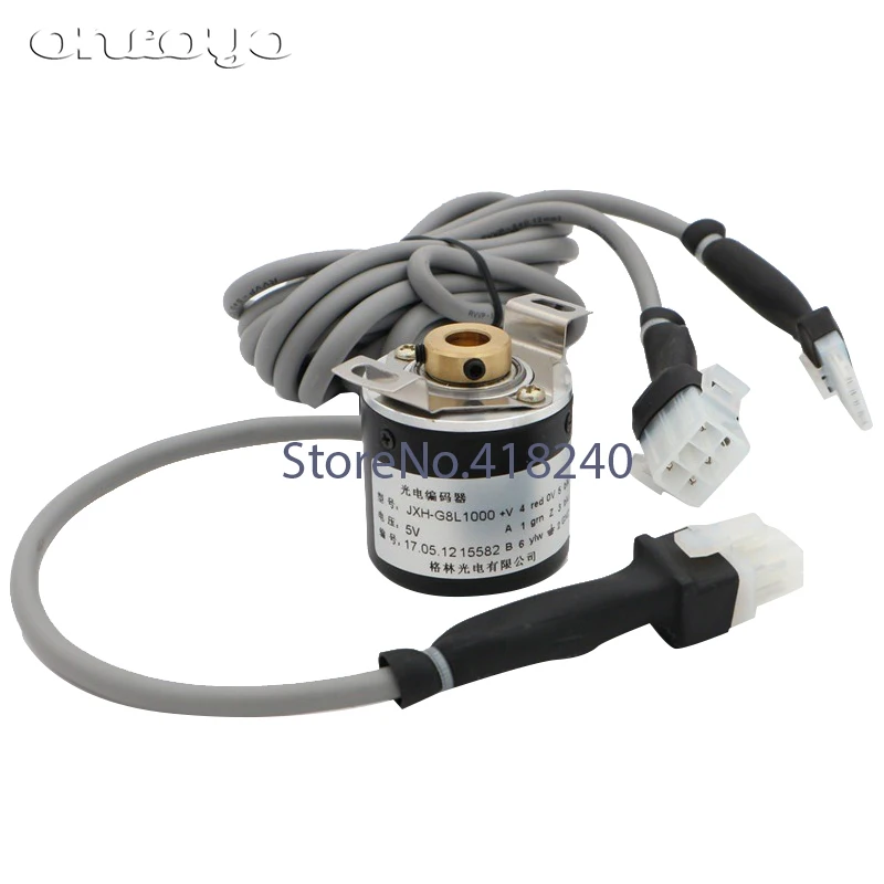 

1000P Encoder Computer Embroidery Machine Spare Parts 2 Cable 1000 Lines Copper Core