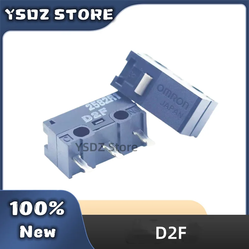 10~100PCS/LOT D2F New Authentic Original Japan OMRON Micro Switch