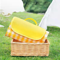 Picnic Blanket Beach Mat 150x200cm 200x200cm Sandproof Waterproof Camping Blanket Portable Travel Outdoor Indoor Family BBQ