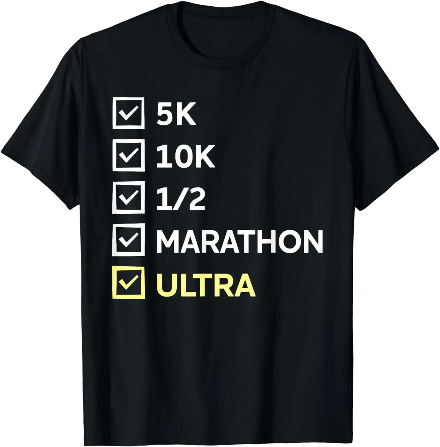 Funny Birthday Gift Ultra Runner Marathon Funny Running Runner Humor Outfit T-Shirt Men Clothing Streetwear Graphic T Shirts