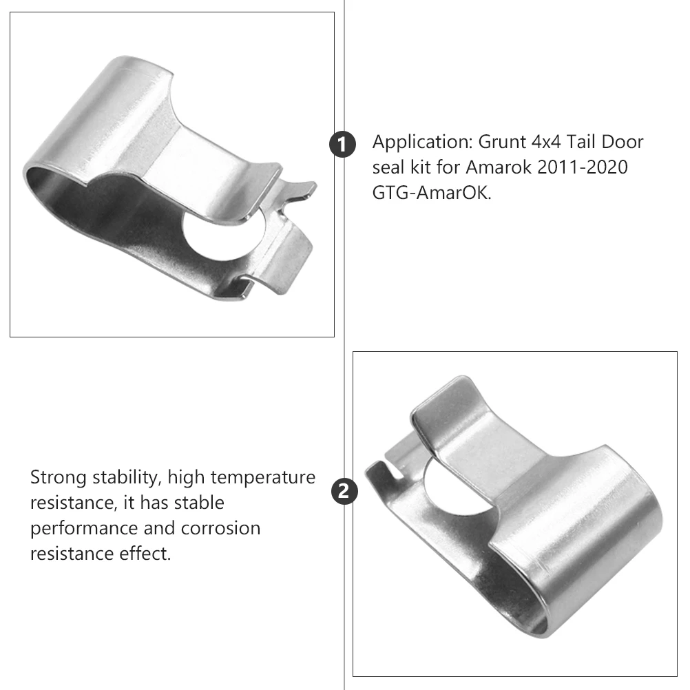 

Stainless Retaining Car Vehicle Turbocharger Fixing Engine Wastegate Fastener Car Retaining Vehicle Engine Clip