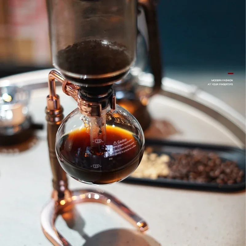 Siphon Coffee Pot Home Cafe Brewing Siphon Pot Set Glass Utensils Coffee Maker Sharing Set Syphon Pots