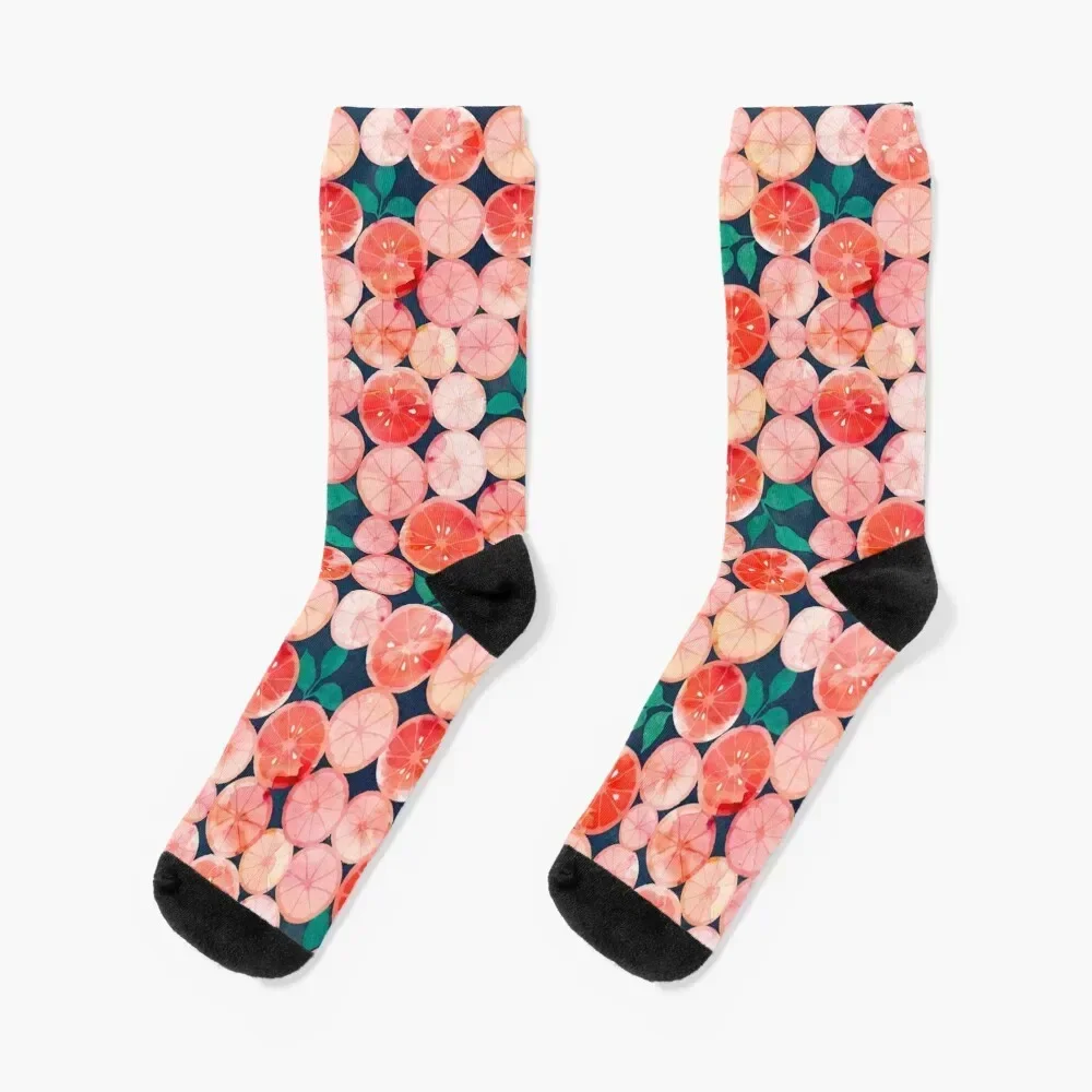 

Bright summer fruit Socks summer cotton winter thermal christmas stocking Socks Ladies Men's