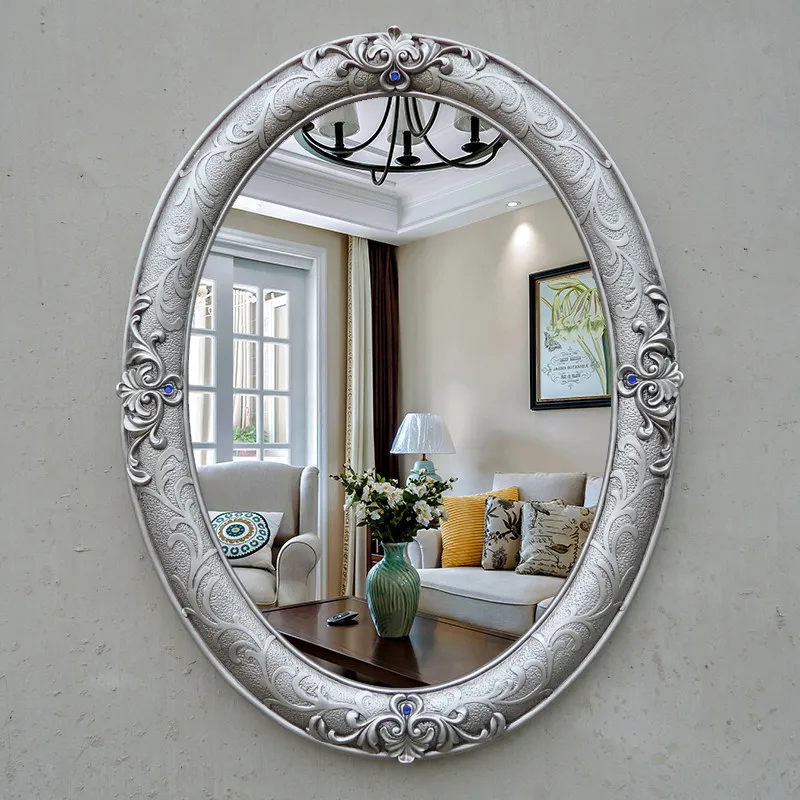 Nordic Comfortable Hotel Decorative Mirrors Light Luxury Decorative Mirrors Originality Exquisite Espejos Piso Room Decoration