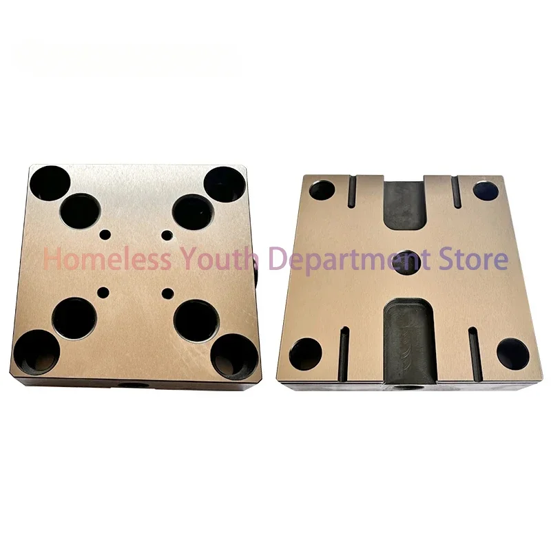 Point positioning quick change fixture square single positioning system CNC machining five-axis centering vice positioning plate