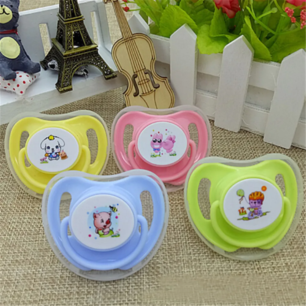 Infant Pacifier Butterfly Round Pacifiers Newborn Child Soother Silicone