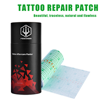 1Roll POSEIDON Tattoo Repair Stickers Waterproof PU Film Anti-Fixation Tape Tattoo Film Aftercare Skin Healing