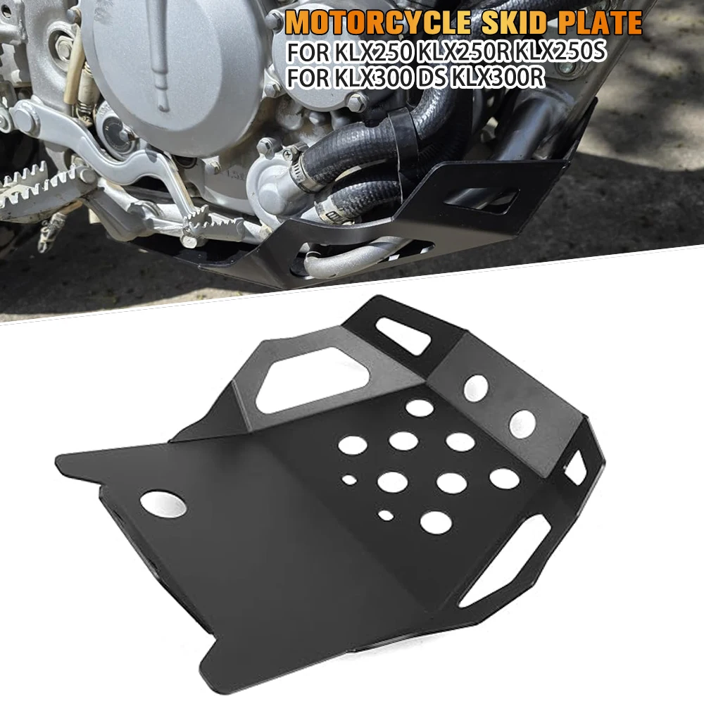

For Kawasaki KLX250S KLX250 2006-2020 KLX300 2021-2025 Lower Engine Guard Chassis Protection Cover Bottom Skid Plate Belly Pan
