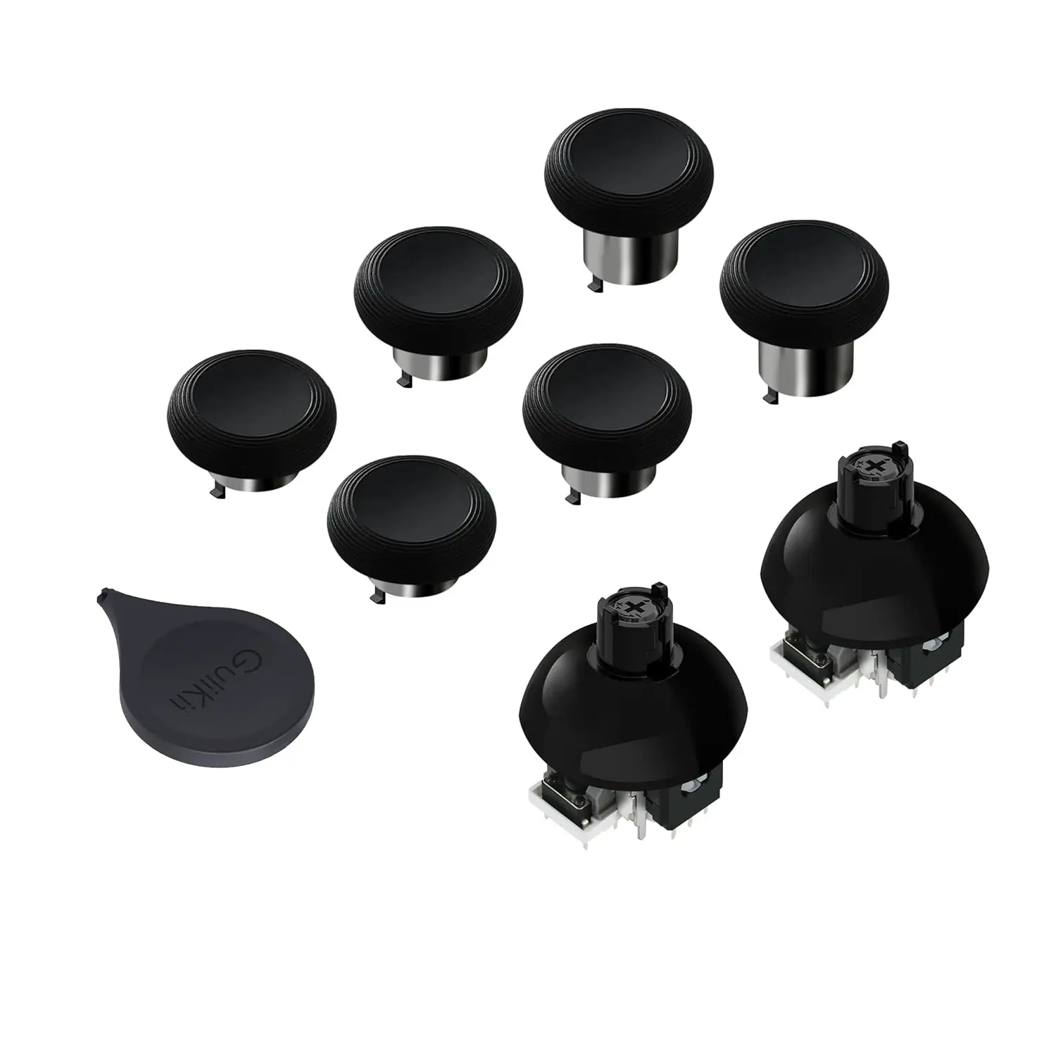 GuliKit 720 °   Kit de Repuesto de Joystick Magnético TMR de Tensión Ajustable, para Controlador PS5 DualSense/DualSense Edge