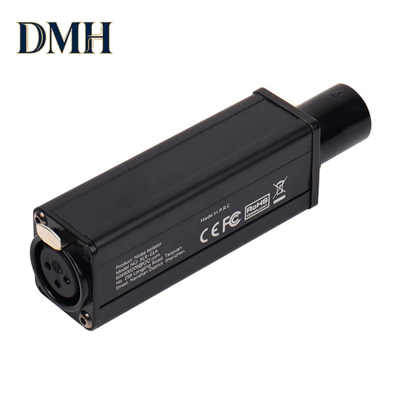 

DMH-Balanced Audio Isolator Stereo Common Ground Current Noise Reduction Noise Canceller