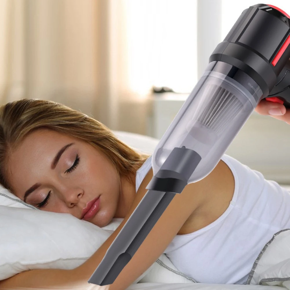 

Портативный беспроводной автомобильный пылесос 4-в-1 AC23-9000Pa 120W, ручной пылесос-воздуходувка для автомобиля, двойного назначения