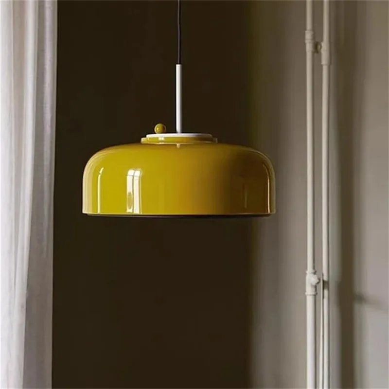 Modern Minimalist Pendant Lampdesigner Macaron Lamp Coffee Table Suspension Light Living Room Restaurant Kitchen Inland Lamp