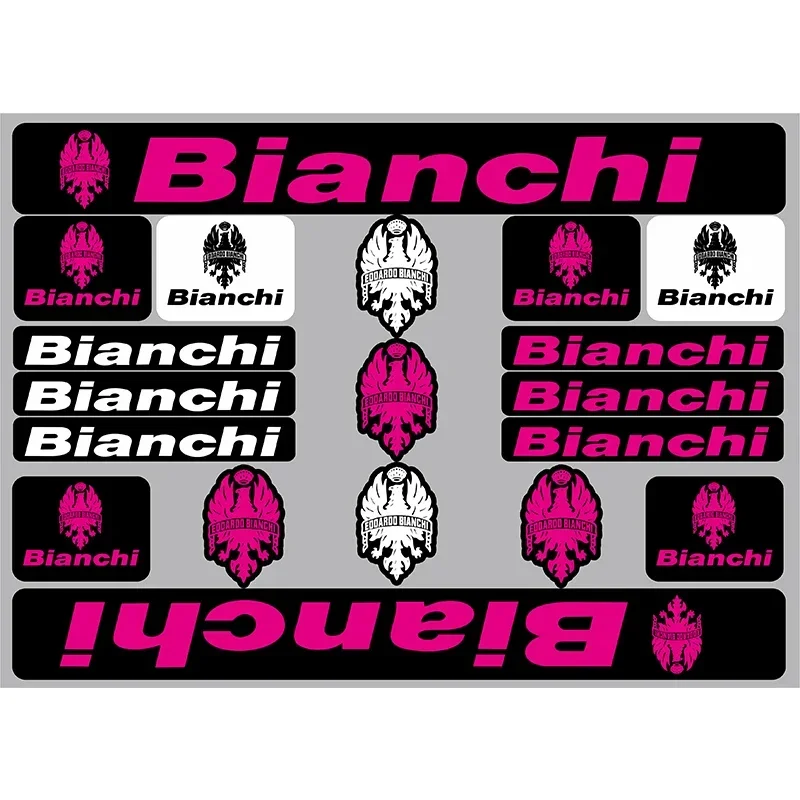 Car Sticker for Frame Stickers for Bianchi Bicycle Mountain Bike Road Bike MTB Cycling Decorative Sticker Decals,30cm