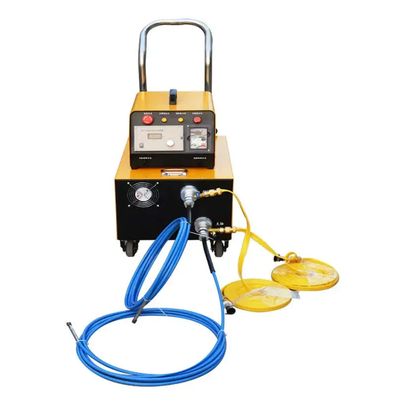 Double-pulse floor heating cleaning machine tap water pipe dredging machine sewer pipe cleaning machine For house pipe clean