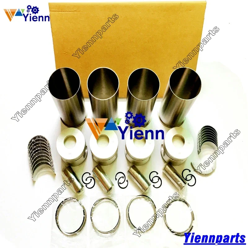 For Toyota 14B 14BT Overhaul Rebuild Kit Piston Ring Gasket Bearing Set Fit TOYOTA Dyna Coaster 3660cc Engine Repair Parts