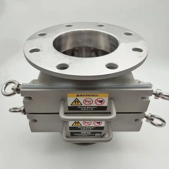 

Stainless Steel Sanitary Magnetic Drawer Housing 12000gauss Grate Magnet for Mineral Separator