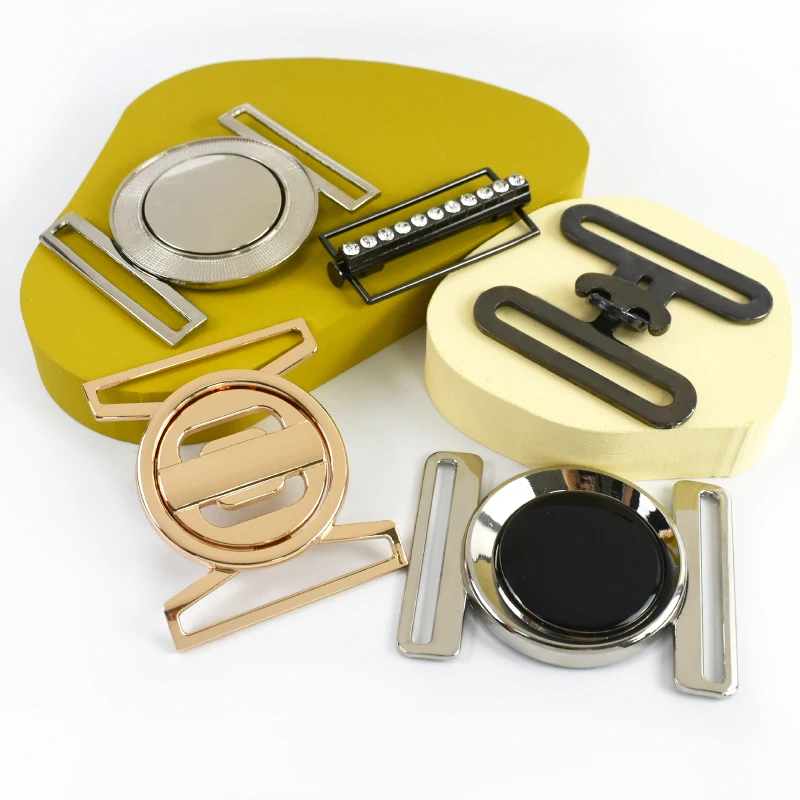 

2-5Pcs Meetee Metal Coat Belt Buckle Women Jacket Garment Waistband Clasp Windbreaker Decoration Button DIY Hardware Accessories