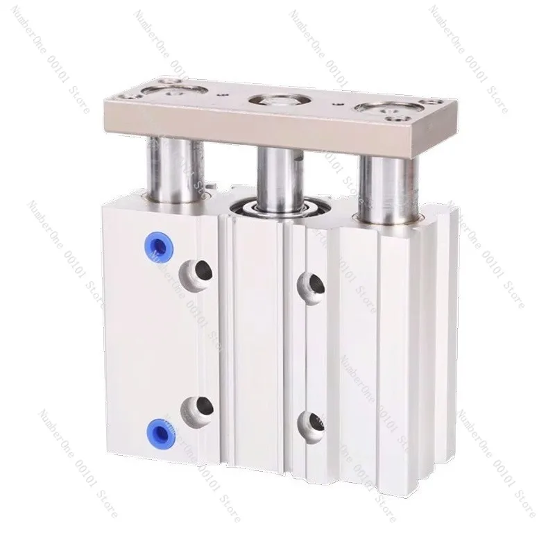 ガイドロッドシリンダ-mcgsシリーズ-23-16-20-25-32-40-50-63、10-20-50-mmストローク、産業用空気圧アクチュエータ