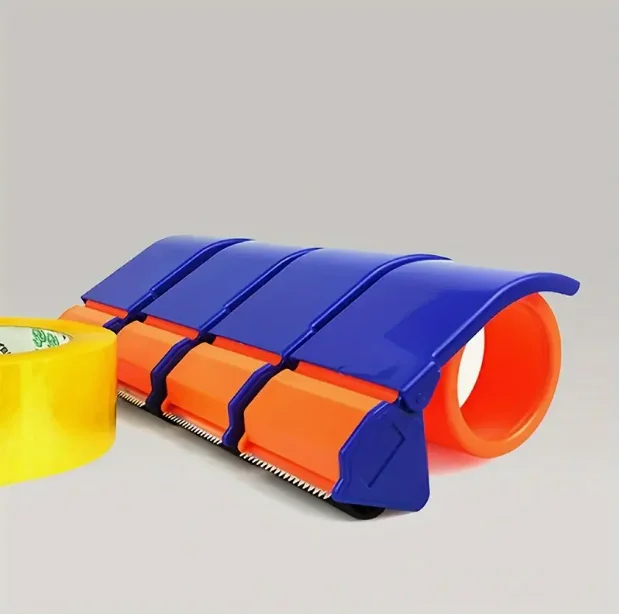 1/3 Stück robuster, ergonomischer, tragbarer Verpackungsbandabroller mit integriertem Schneider, Washi-Tape-Schneider für Lagerarbeiter und Schreibwaren