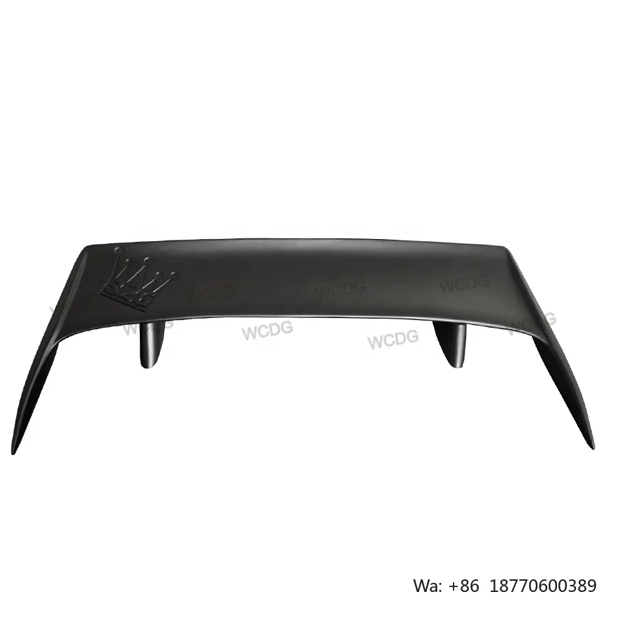 High Quality 13-20 Toyota GT86 Scion FRS Subaru BRZ FRP Rear Trunk Boot Wing Spoiler Matte Black Car Accessories