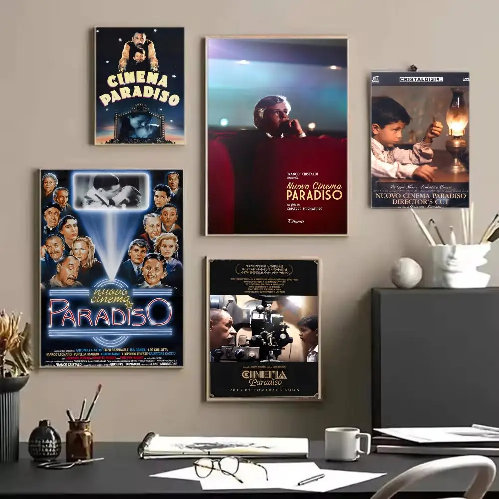 Poster Wall Art Print, Aesthetic Room Decor, Modern Home Decor, Removable Print Moive C-Cinema Paradiso