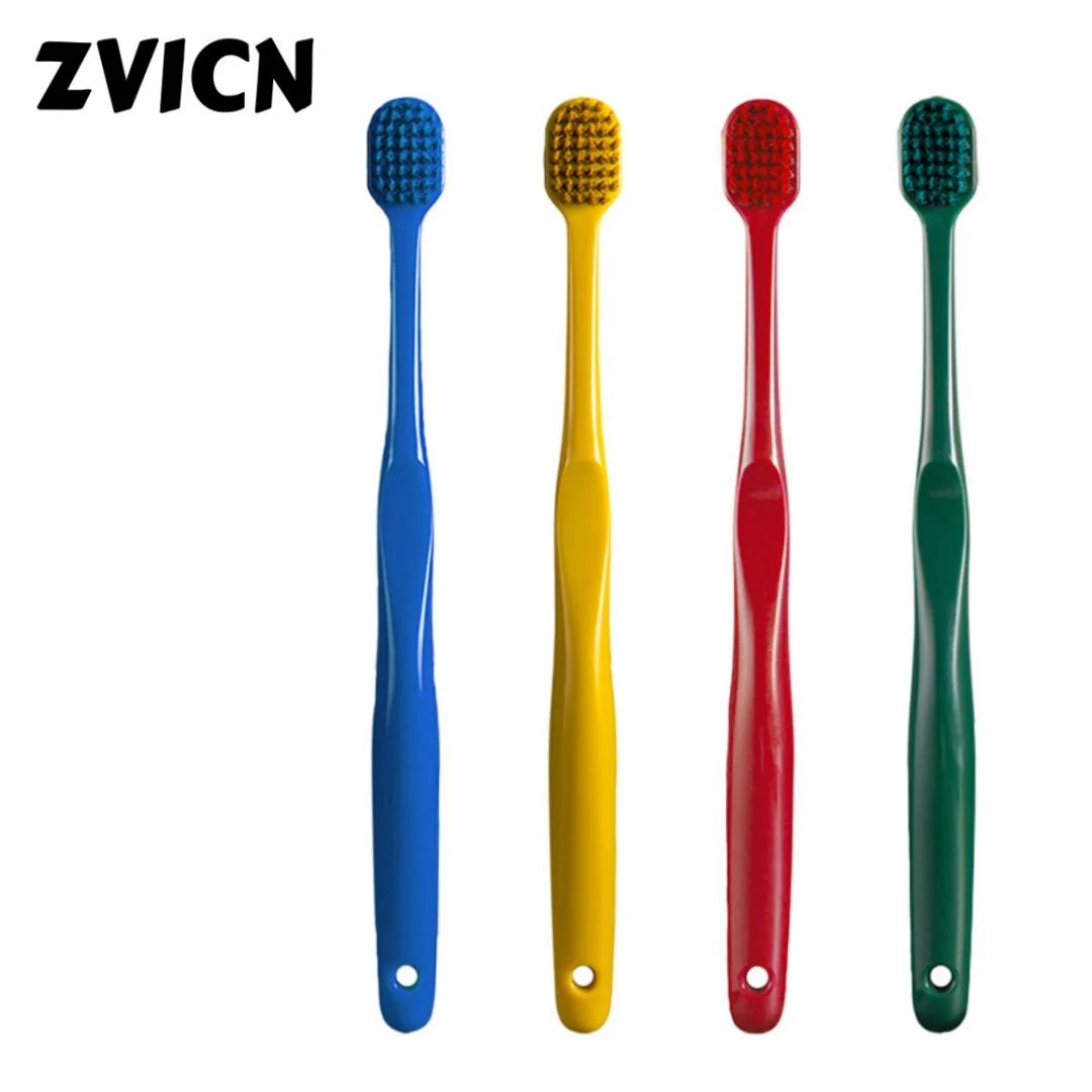 Volcanic Carbon Soft Bristle Toothbrush, Single Pack in Colorful Box, 4 Colors Available, Adult Soft Bristle Toothbrush