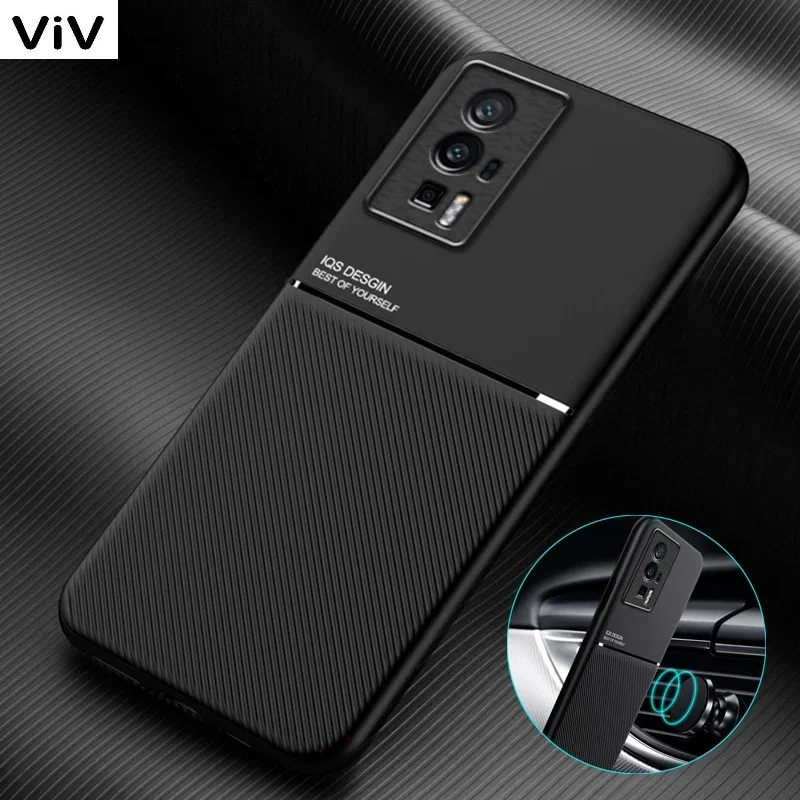 

Чехол для Xiaomi Redmi K60 Pro, чехол из искусственной кожи с магнитным держателем, чехол для телефона Xiaomi Redmi K60 Pro K60E, силиконовая задняя крышка