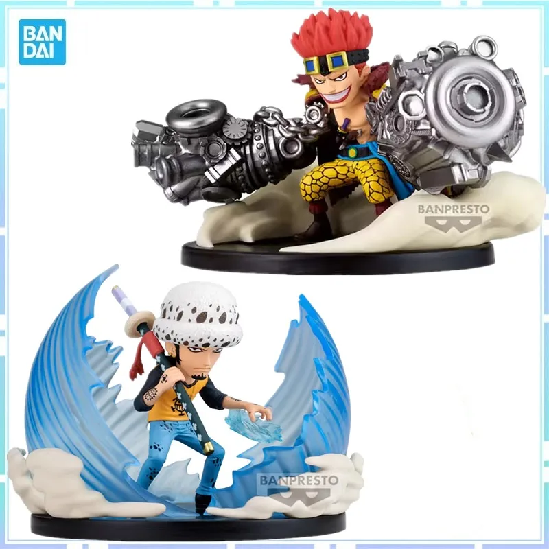 Bandai Original Banpresto Anime ONE PIECE WCF Eustass Kid Trafalgar D Water Law, figurine d'action en PVC, modèle de collection, jouet, cadeaux