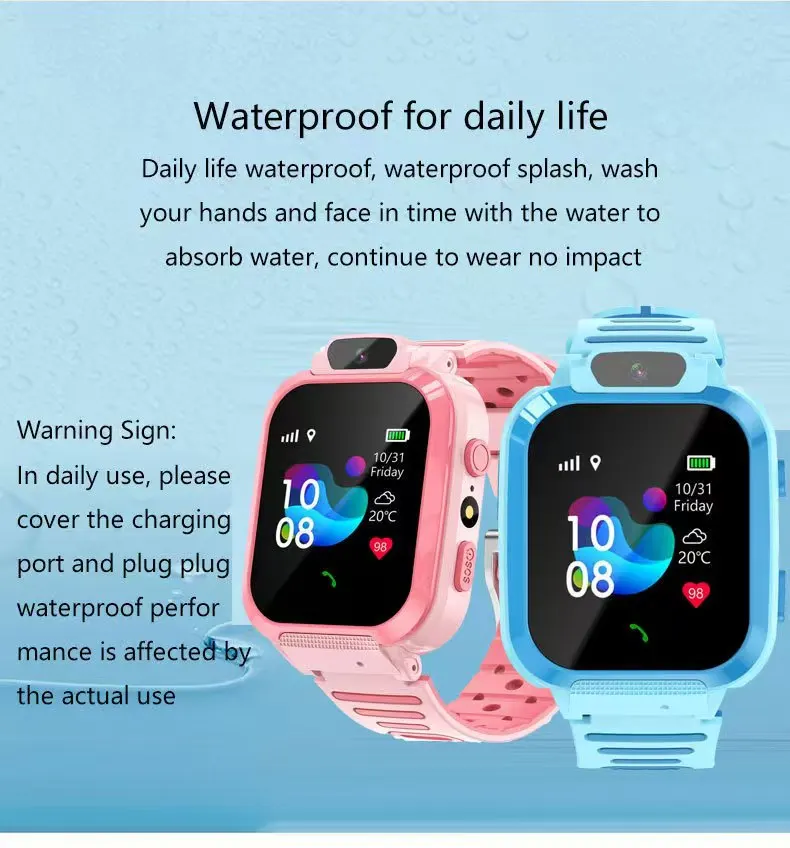 

Full Netcom Kids Smart Watch GPS Location Camera Photo Taking Multi-language Smart Children Phone Watch Waterproof LBS Tracke