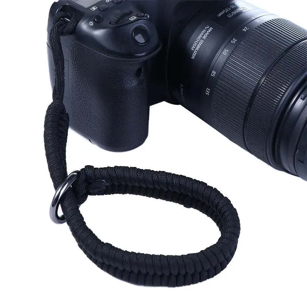 Camera Strap DSLR Accessories Camera Wristband Quick Release Connector Hand-Woven Wristband SLR Camera Shoulder Strap With Base