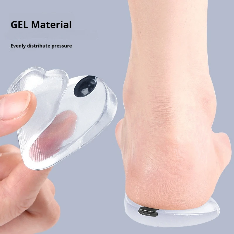 Silicone Orthopedic Insoles for Shoes O/X Leg Type Valgus Varus Correction Plantar Fasciitis Gel Insole Magnet Massage Foot Care