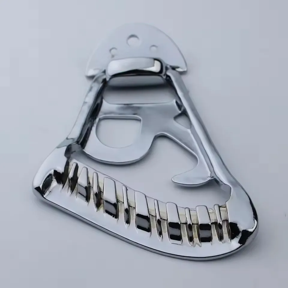 

New Ricken Electric Guitar Pull Plate, Bridge 6-String, 12 String, For Electric Guitar Accessory Replacement, Chrome Color