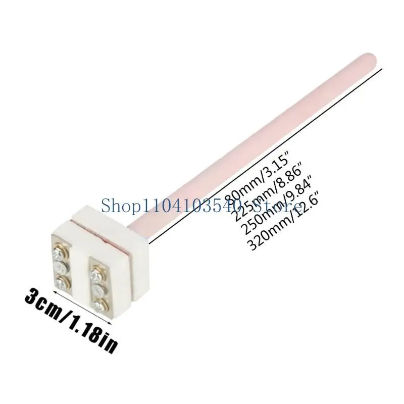 02dc temperatura K-tipo K termopar platina Rhodiums Termocópia Temperatura Sensoramento Faixa sonda 0-1100