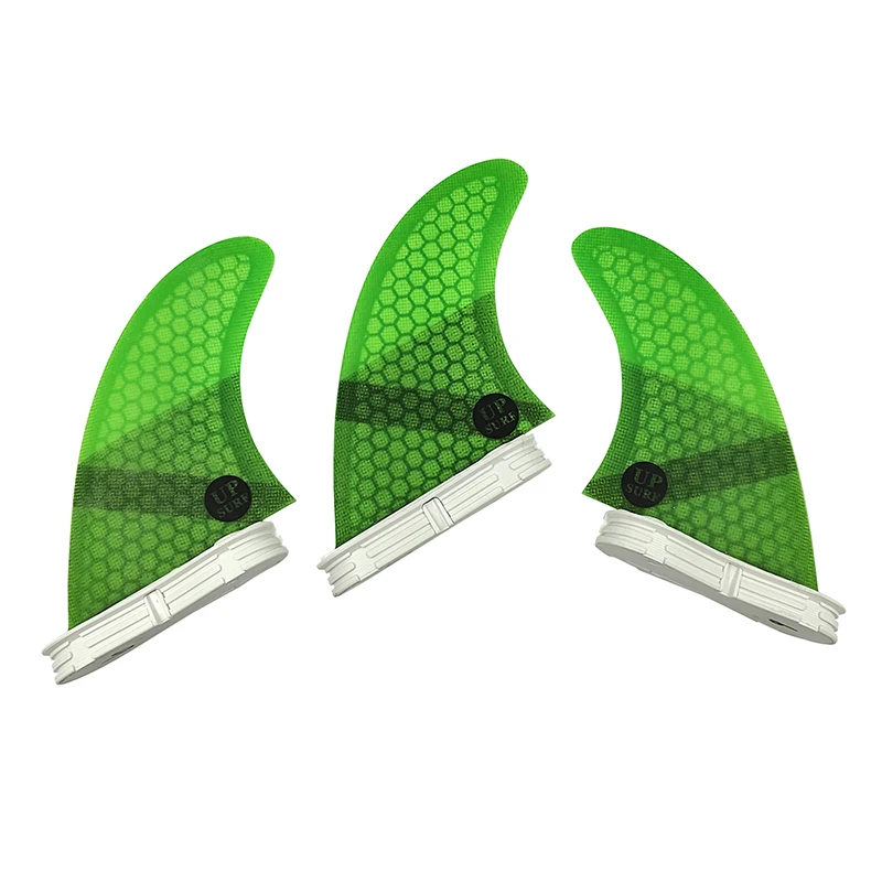 UPSURF FCS 2 FINS G5/G7 Płetwy surfingowe Podwójne wypustki 2 płetwy M niebieski Upsurf Płetwy o strukturze plastra miodu z włókna szklanego Płetwy do desek surfingowych L akcesoria do kajaków