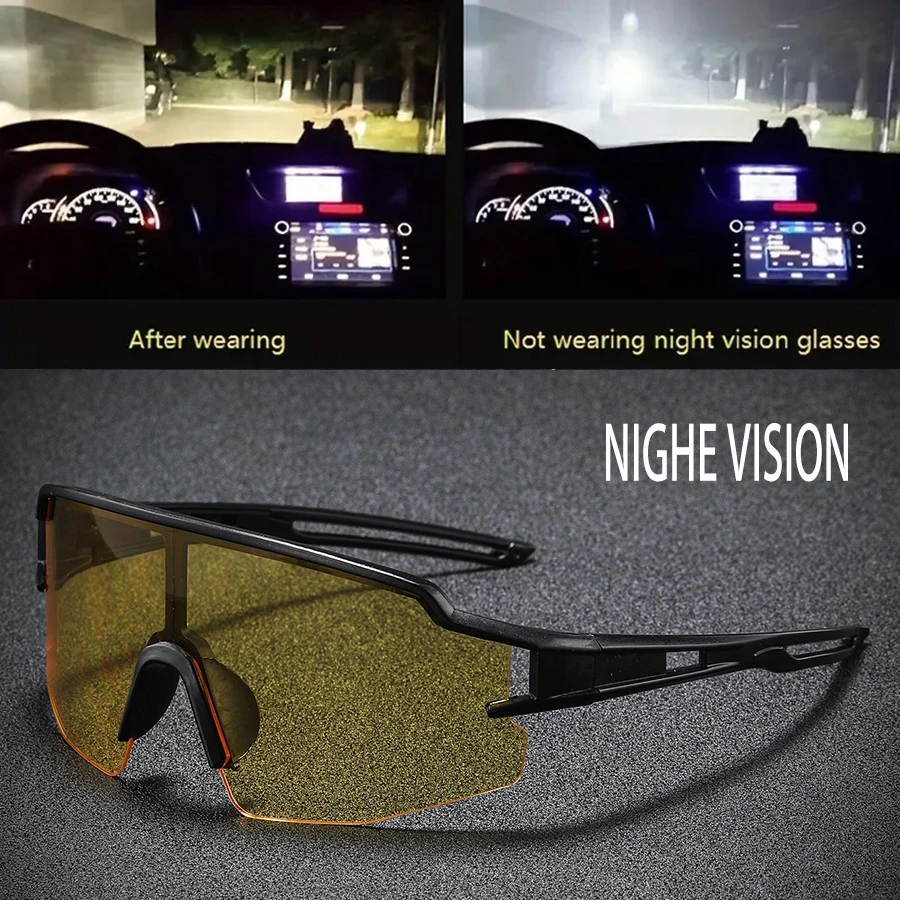 1 قطعة نظارات ملفوفة على الموضة للجنسين مناسبة للحياة اليومية في الهواء الطلق عطلة ركوب الدراجات تسلق الديكور