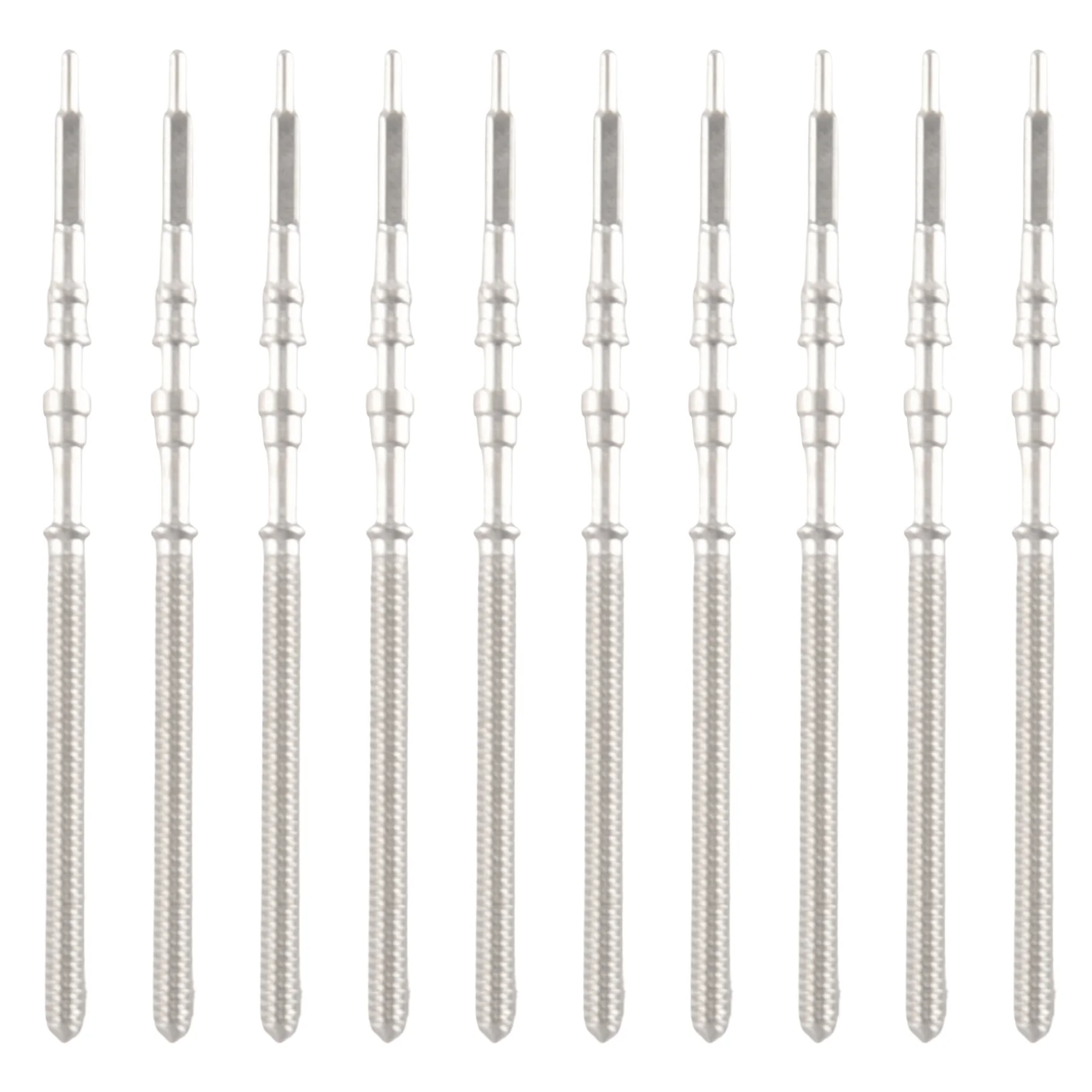 A67P-10Pcs Movement Watch Steel Stem Crown Kit Watch Of Parts NH35 NH36 NH38 NH39 Movement Watch Stem Spare Parts