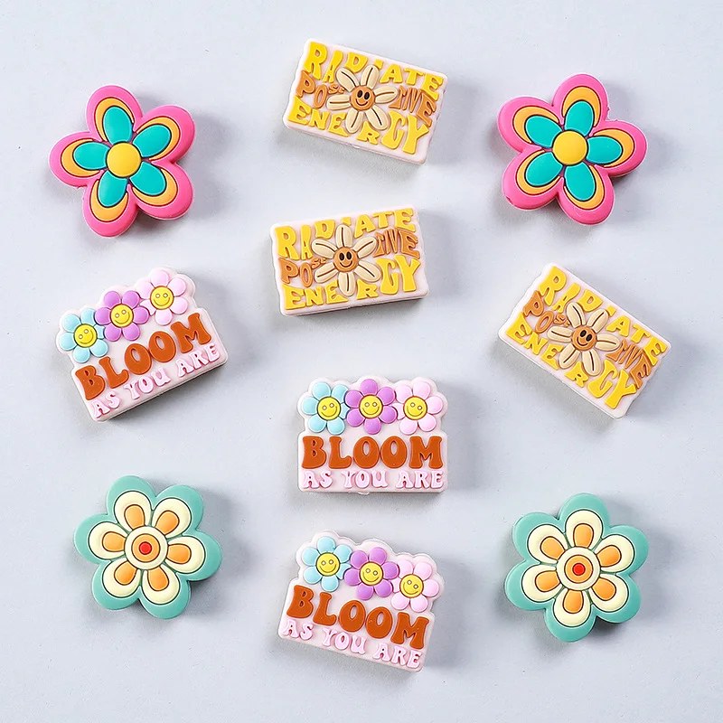 20/50pcs Silicone Beads Mini Focus Beads For Jewelry Making DIY Pacifier Chain Jewelry Accessories Focal Beads Wholesale