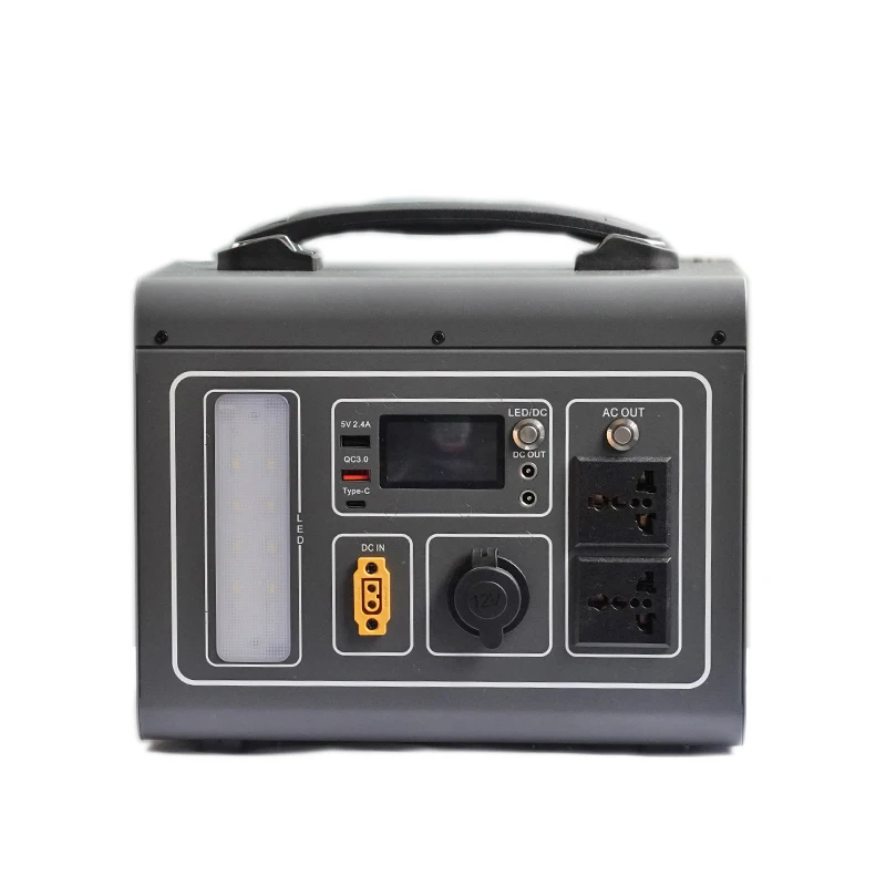 500 Watt Portable Power Station Solar Generator 500 Watt 1000 Watt Inverter Pure Sine Wave Free Energy Built-in  Controller