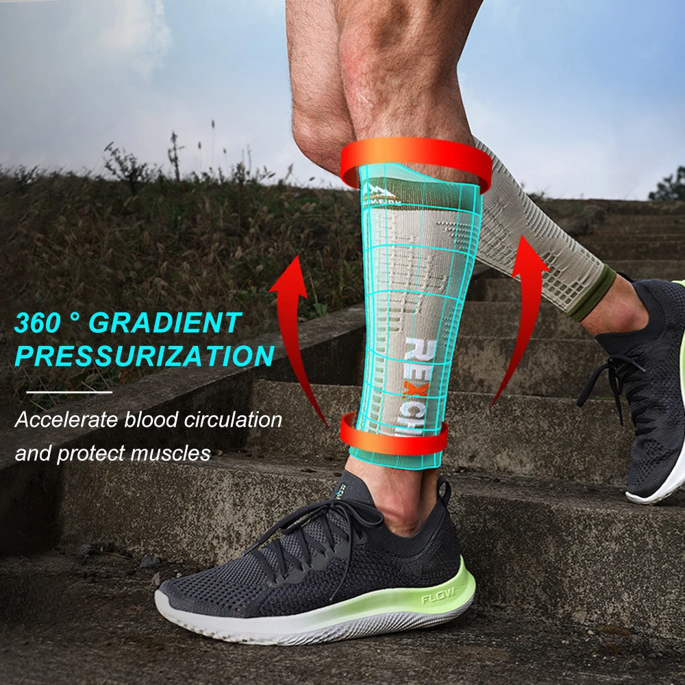 Calf Compression Sleeves for Women Men Compression Socks Calf Brace Muscle Pain Relief for Running Marathon Hiking Soccer Gift