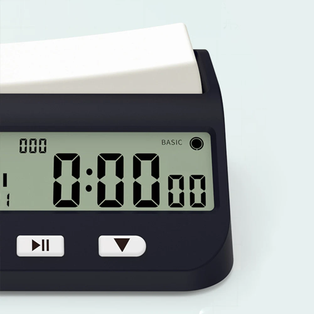 Digital Chess Timer with Basic Delay and Positive Time Features Game Timer Portable Digital Chess Clock for Board Games view 5