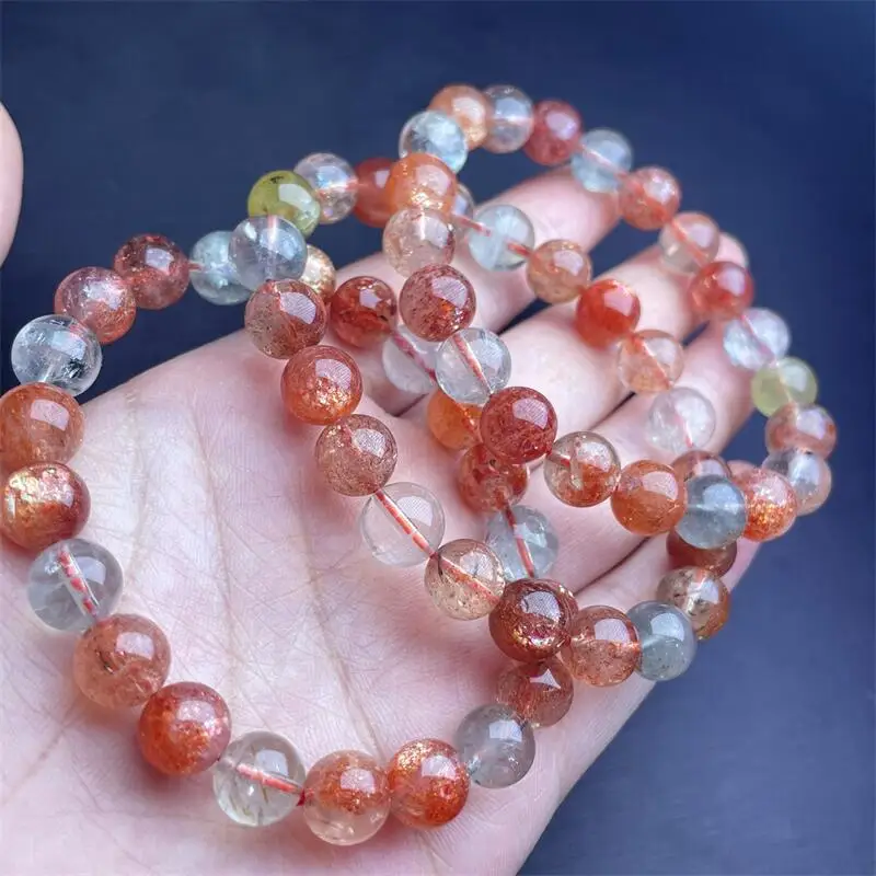 10MM Natural Arusha Quartz Bracelet String Charms Strand Exquisite Jewelry Gift Healing Crystal Energy Gift 1pcs