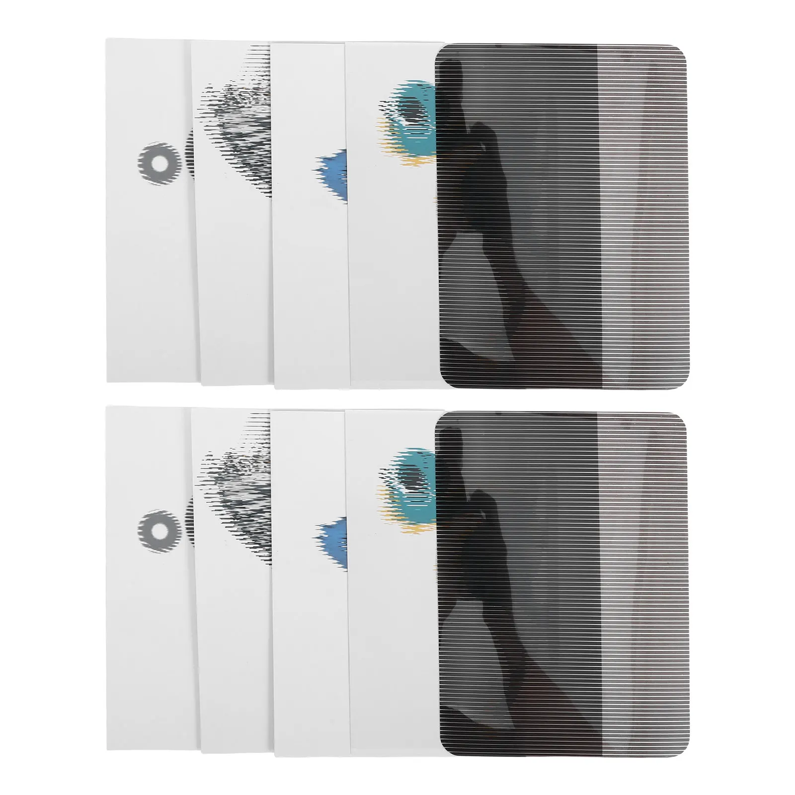 

Набор из 2 комплектов лентикулярных листов для научных экспериментов: обучающий инструмент по физике для детей, оптическая решетка, наборы для рисования STEM для раннего развития