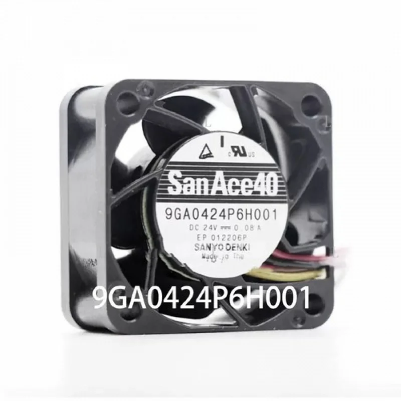 

L 9GA0424P6H001 для SANYO Denki SanAce Вентилятор 40*40*20 мм DC 24 В 0,08 А Бесшумный охлаждающий вентилятор