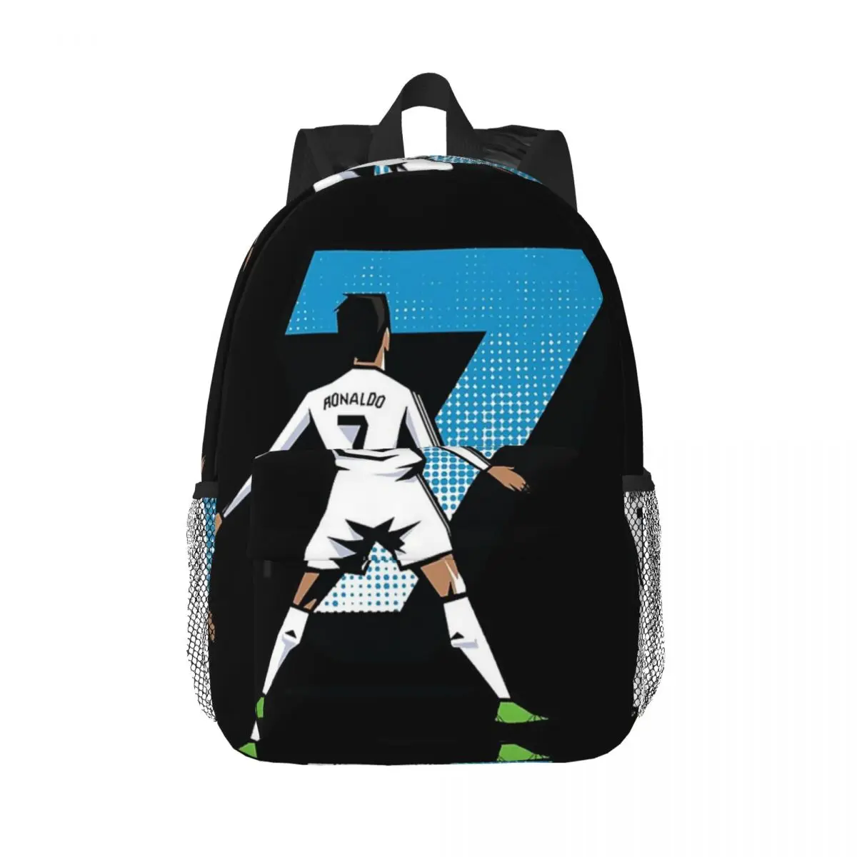 

Cristiano Ronaldo Cr7 Backpacks Boys Girls Bookbag Casual Children School Bags Travel Rucksack Shoulder Bag Large Capacity